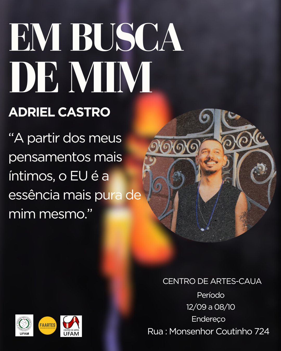 EXPOSIÇÃO EM BUSCA DE MIM