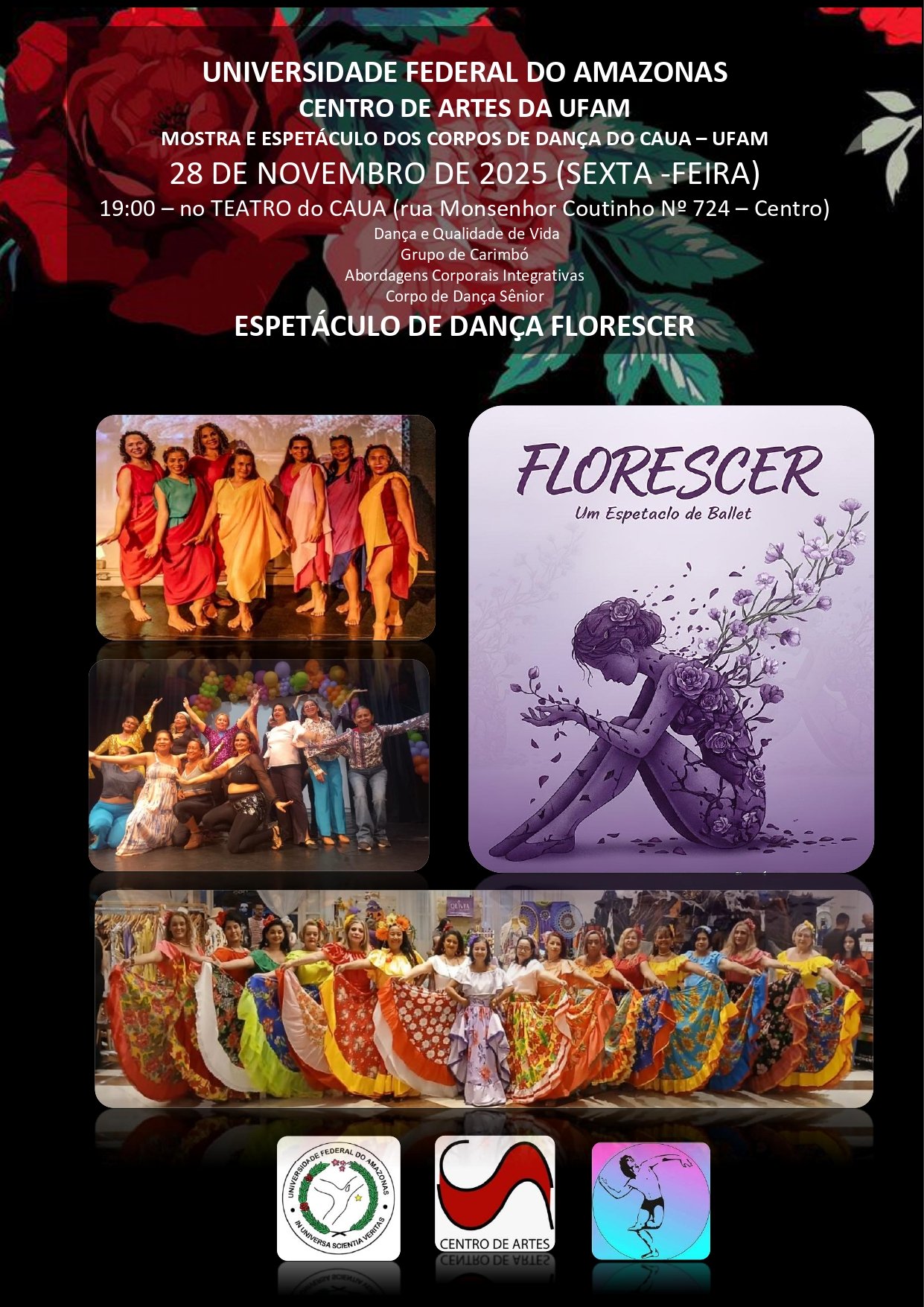 MOSTRA E ESPETÁCULO DOS CORPOS DE DANÇA DO CAUA – UFAM