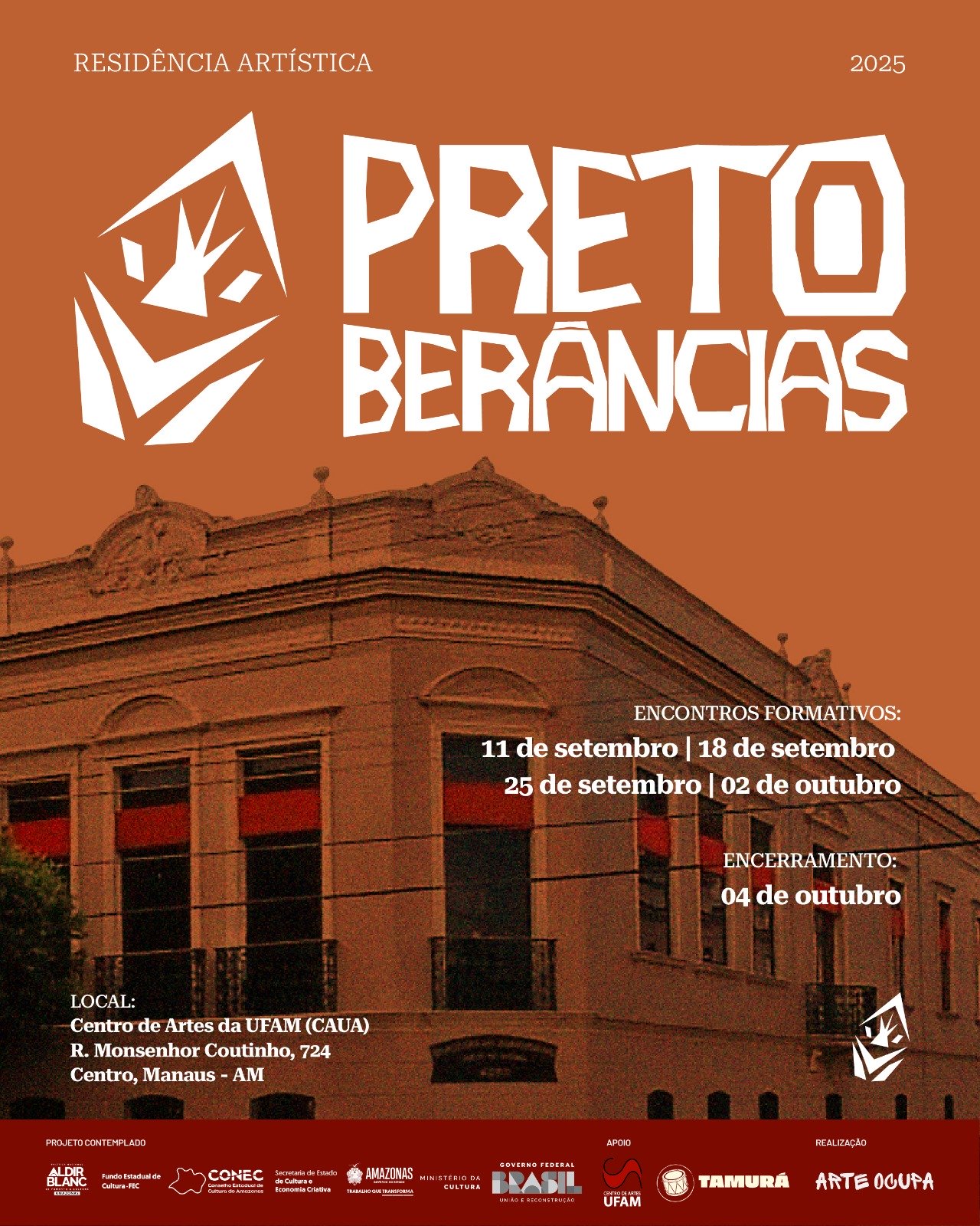 Residência Artística Pretoberâncias