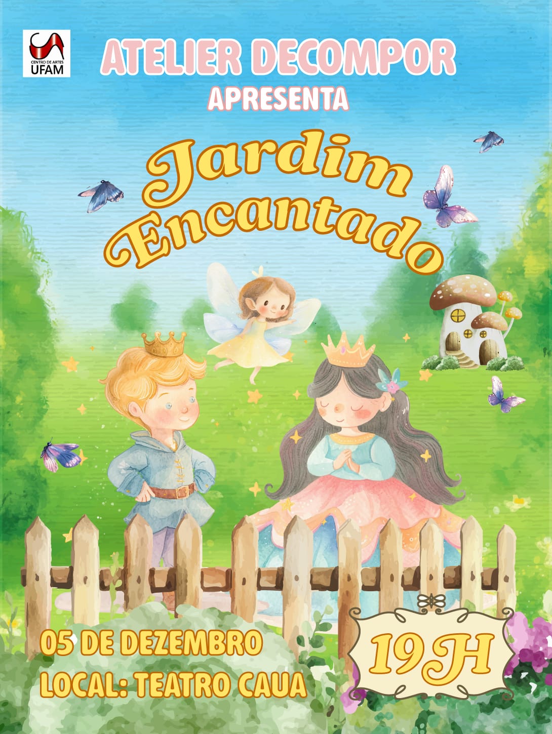  Espetáculo Jardim Encantado