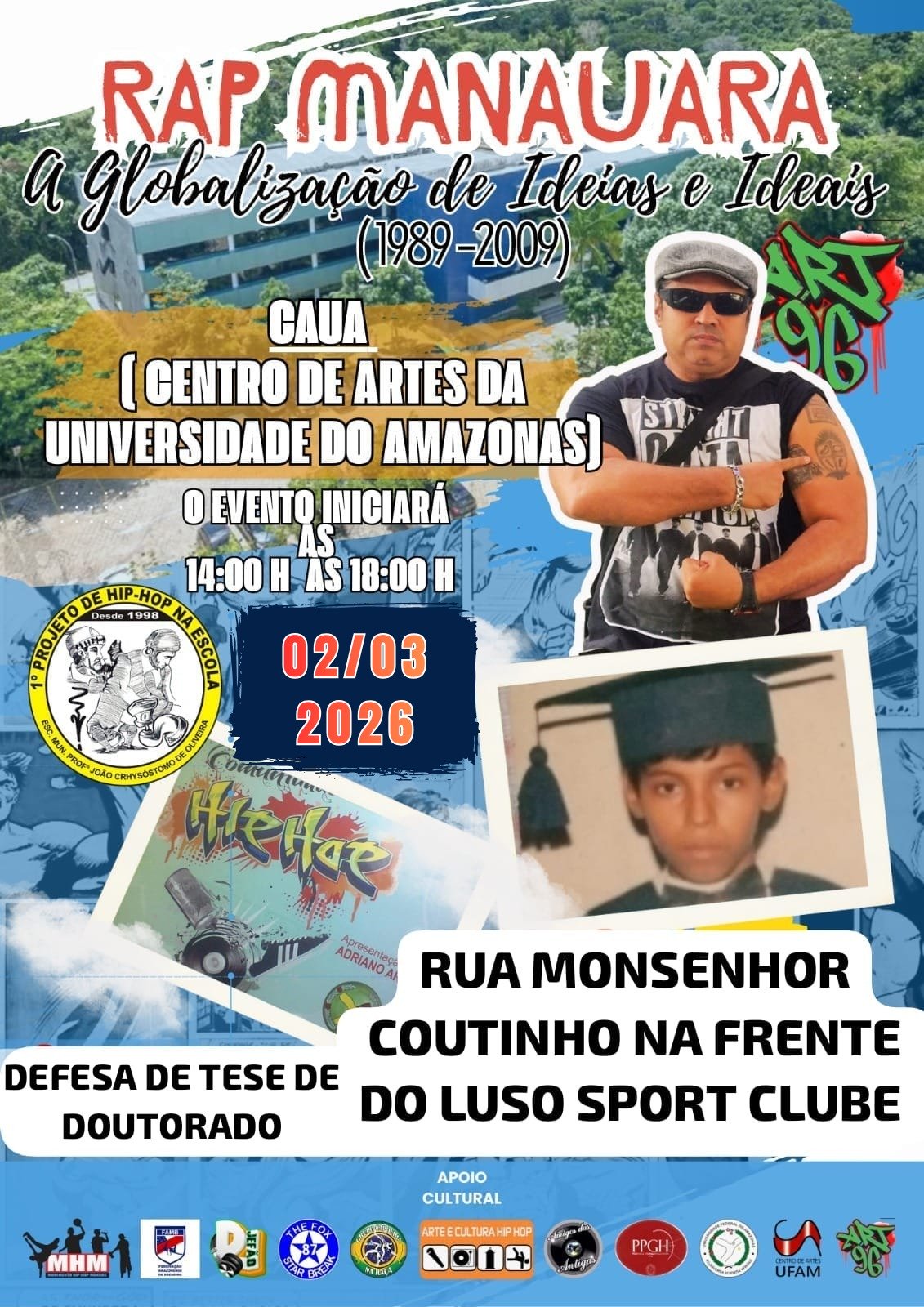 DEFESA DE DOUTORADO: RAP MANAUARA EM FOCO